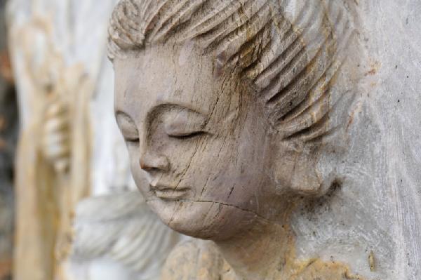 Vroeg uit de veren voor een magische ontmoeting | Boeddha in meditatie, Marble Mountains, Vietnam